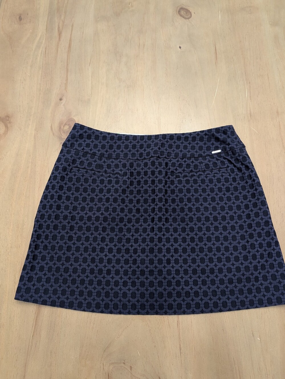 ⛳Swing Control Women's Size 12- Navy Golf Skort Luxe Fabric